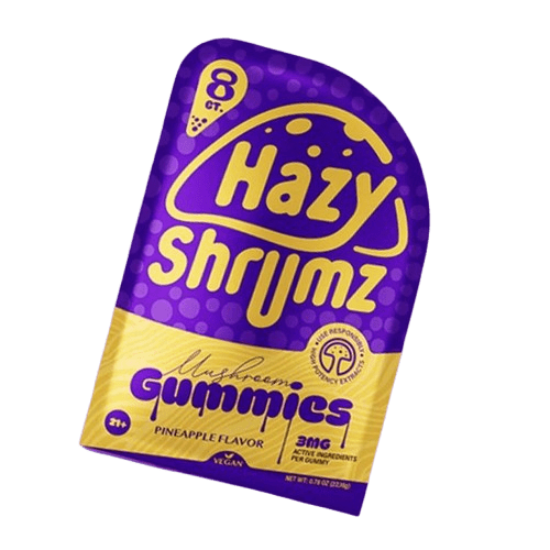 Hazy Shrumz Vegan Mushroom Gummies 8CT