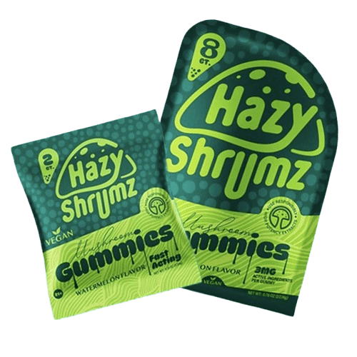 Hazy Shrumz Vegan Mushroom Gummies 8CT