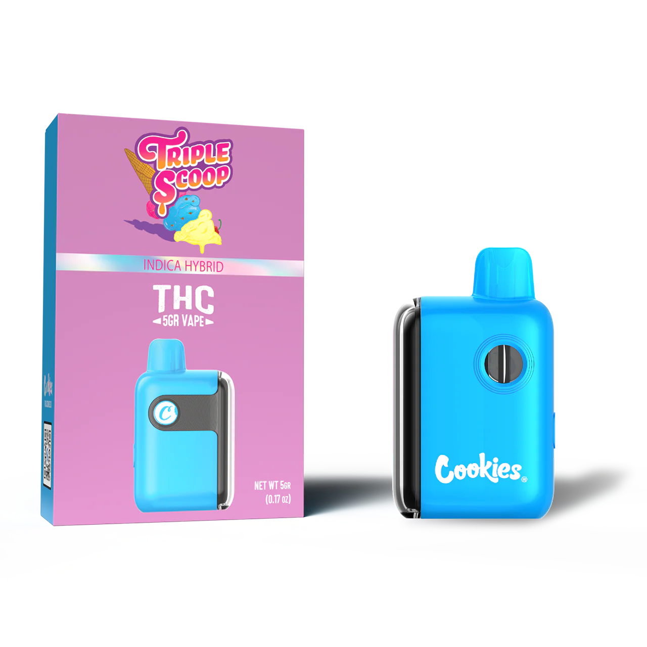 Cookies Disposable Vape 5 Grams THC-Triple Scoop