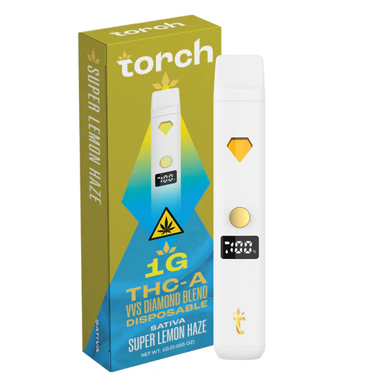 Torch – THC-A VVS Diamond Blend Disposable | 1G Super Lemon Haze