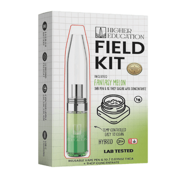 Higher Education Dab Field Kit 1G THCA Fantasy Melon Hybrid