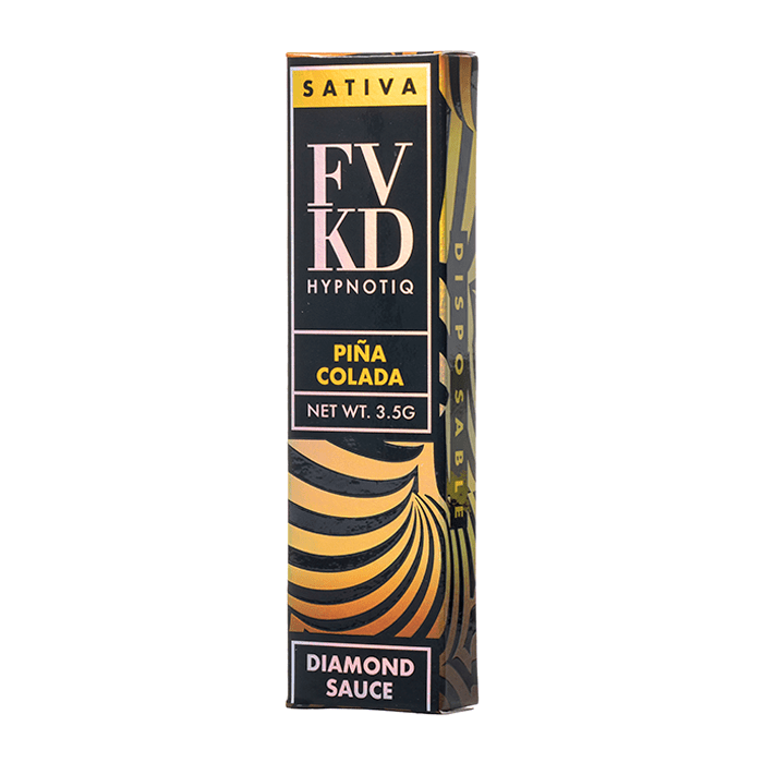 FVKD Hypnotiq Diamond Sauce Disposable 3.5G HHC THCp THCa Piña Colada Sativa