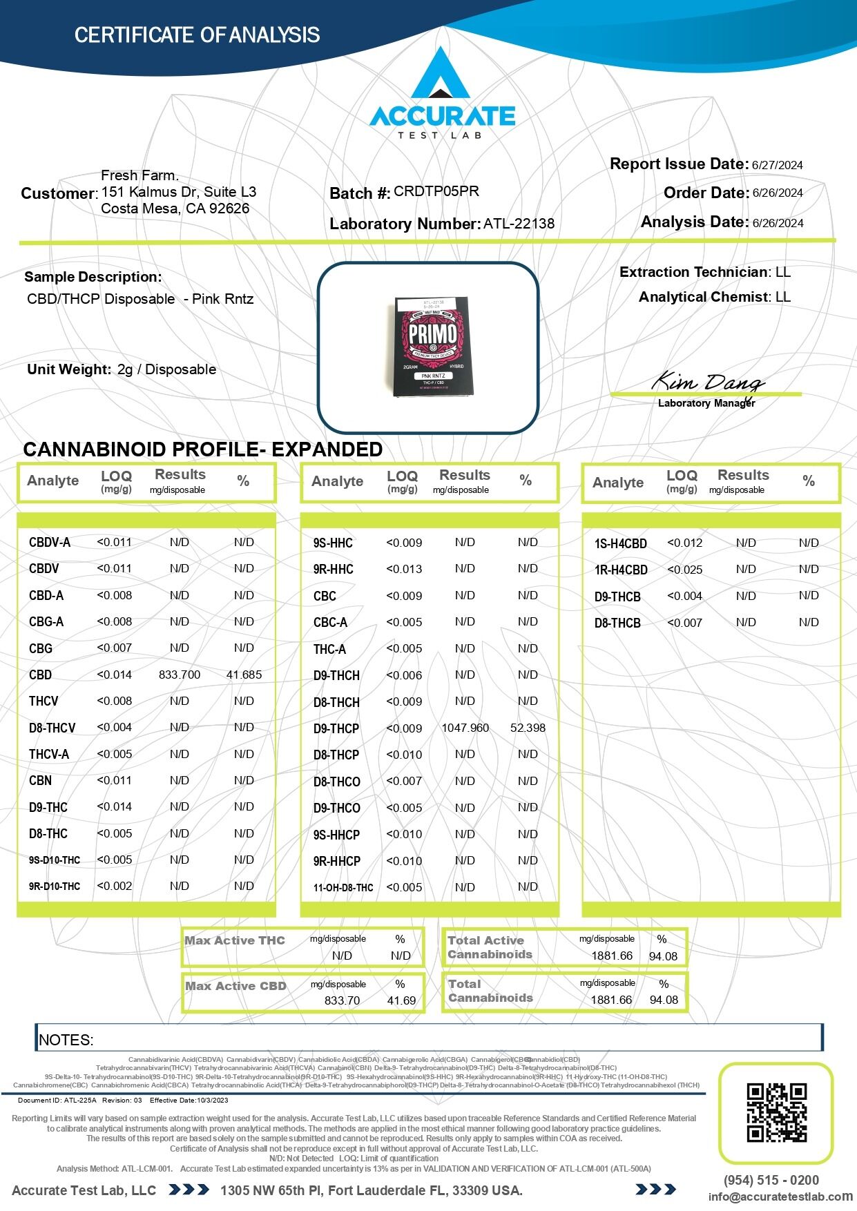 Half Bak’d Primo 2g Disposables - Image 7