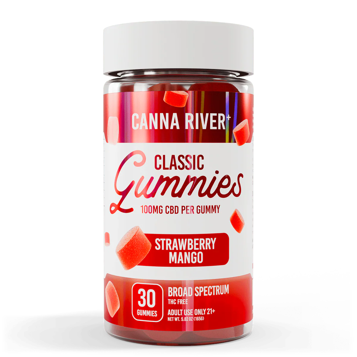 Broad Spectrum Classic CBD Gummies - Canna River - Image 3