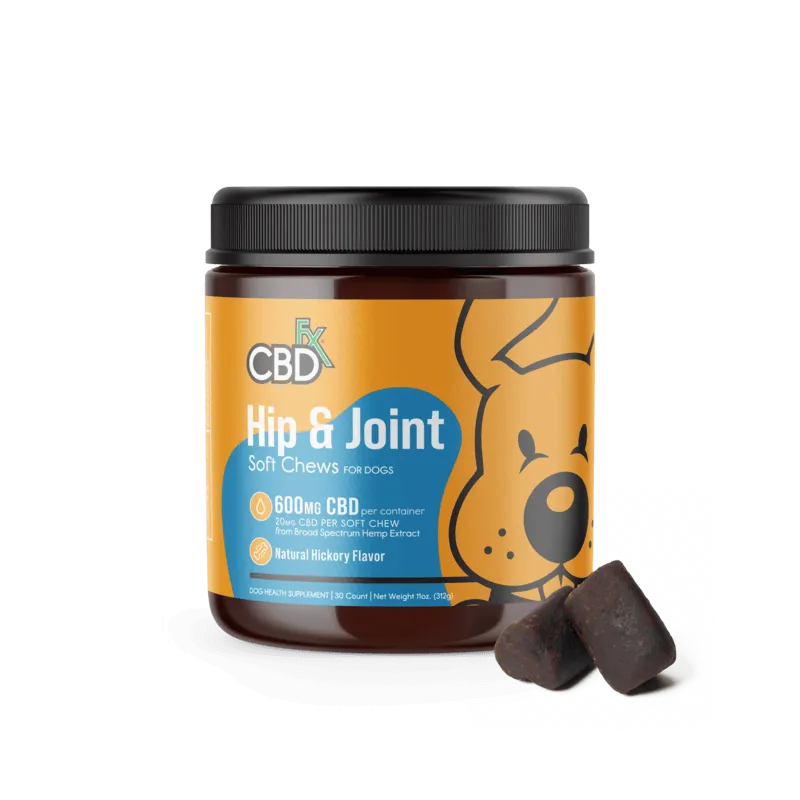 CBDfx - Pet Treats - Soft Chew - Hip & Joint 600mg - 30ct