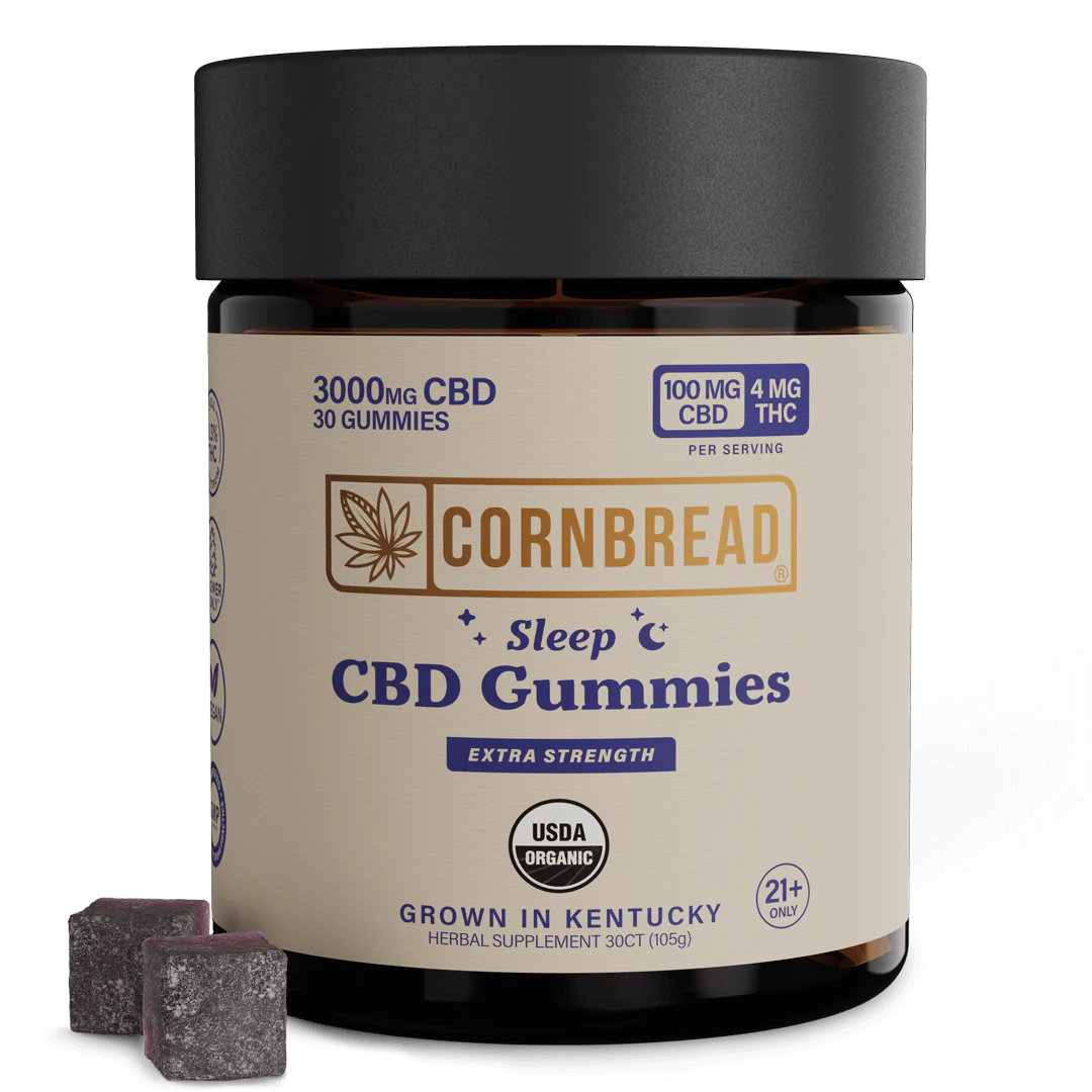 Cornbread Sleep CBD Gummies 3000mg