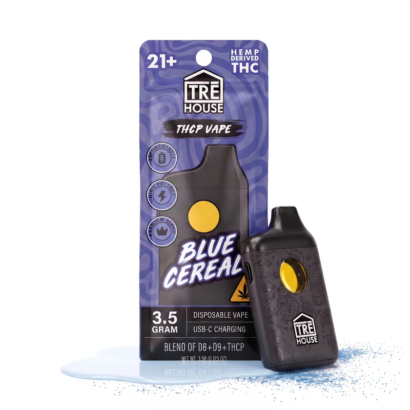 TRĒ House THCP Disposable Vape 2G – Various Strains - Image 2