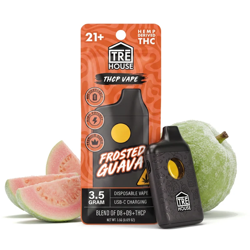 TRĒ House THCP Disposable Vape 2G – Various Strains - Image 4