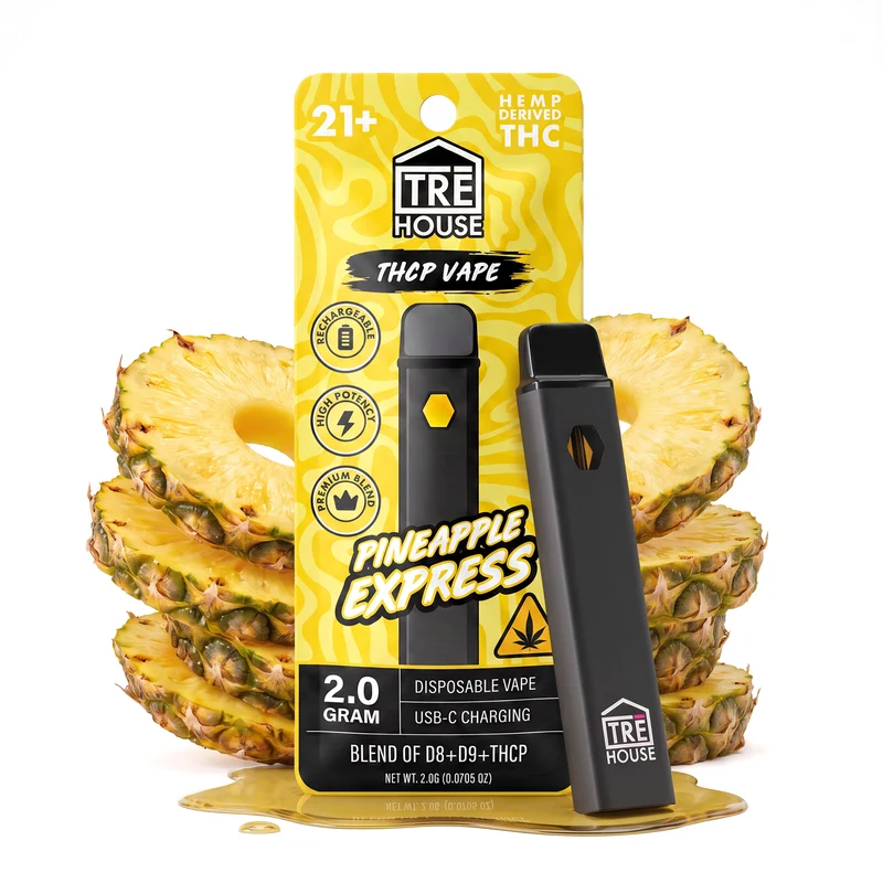 TRĒ House THCP Disposable Vape 2G – Various Strains - Image 5