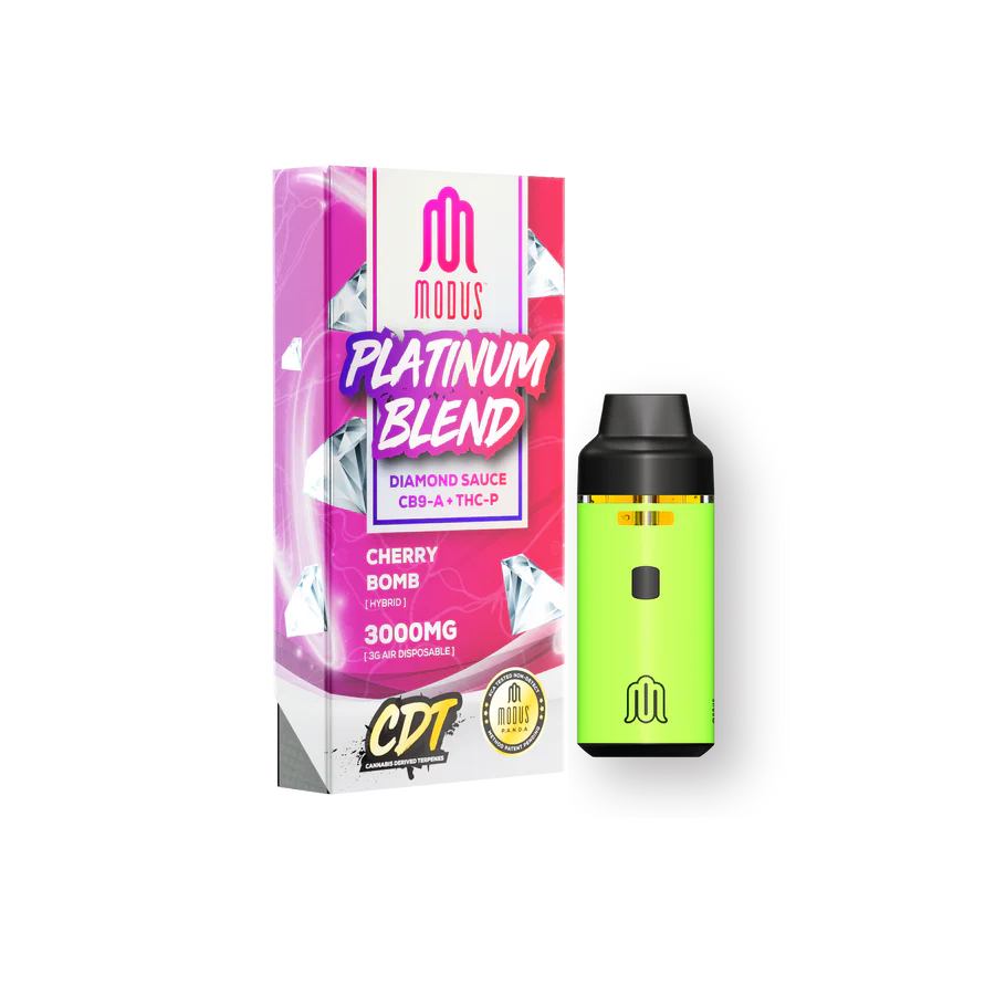 Modus Platinum Blend disposable 3000mg Cherry Bomb hybrid