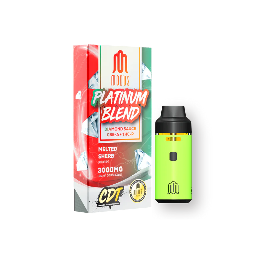 Modus Platinum Blend disposable 3000mg Melted Sherb hybrid