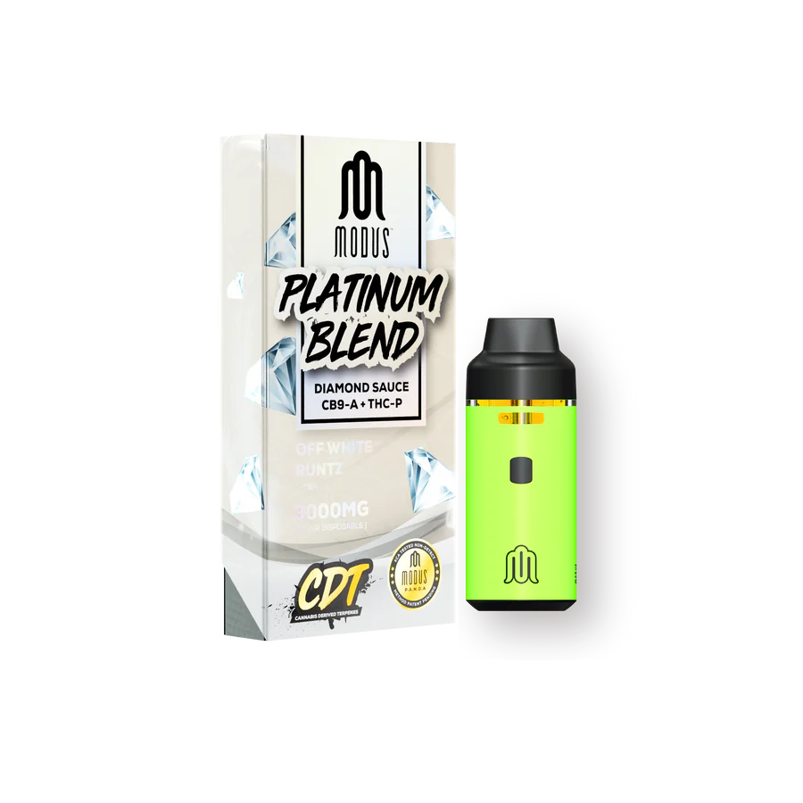 Modus Platinum Blend disposable 3000mg Off White Runtz hybrid