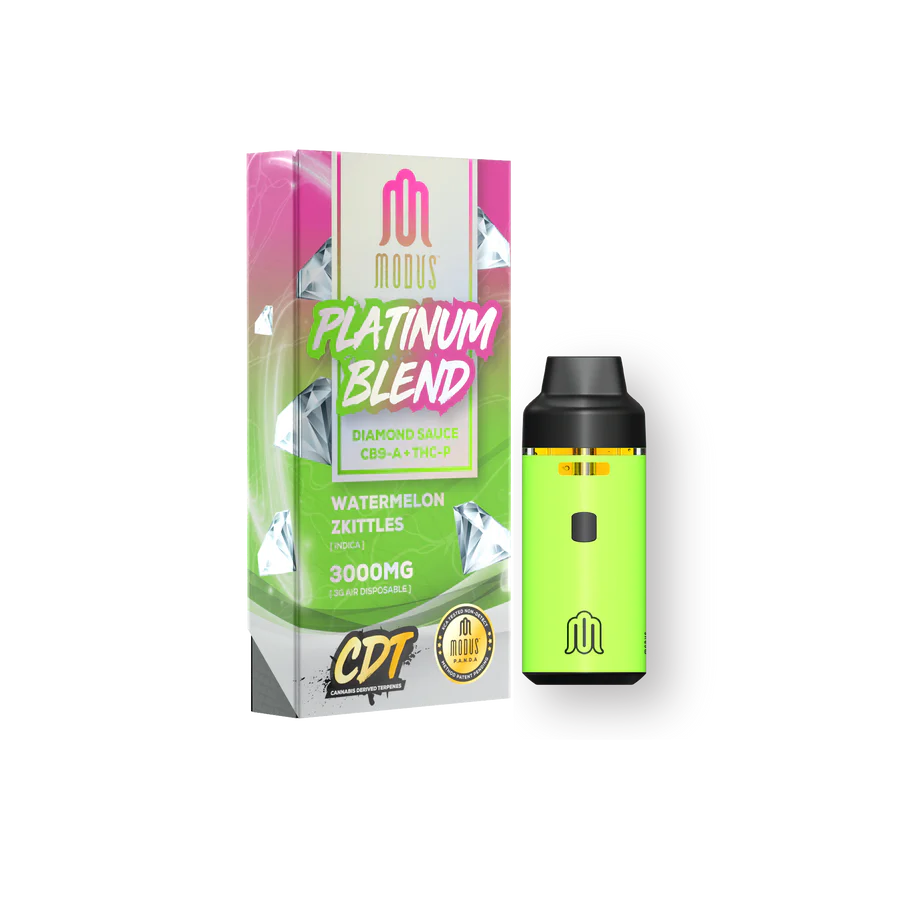 Modus Platinum Blend disposable 3000mg Watermelon Zkittles indica