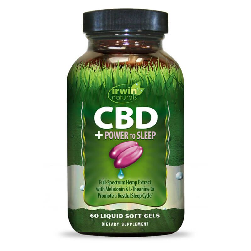 Full Spectrum CBD Capsules with Melatonin for Sleep - Irwin Naturals