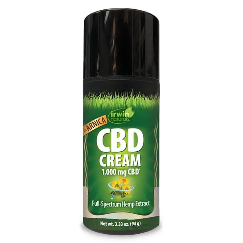 Irwin Naturals - CBD Topical - Full Spectrum Arnica Cream - 1000mg