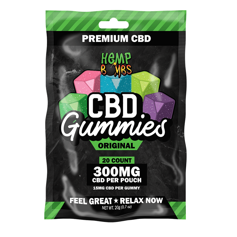 Original CBD Gummies - Assorted Fruit Flavors - Hemp Bombs - Image 2