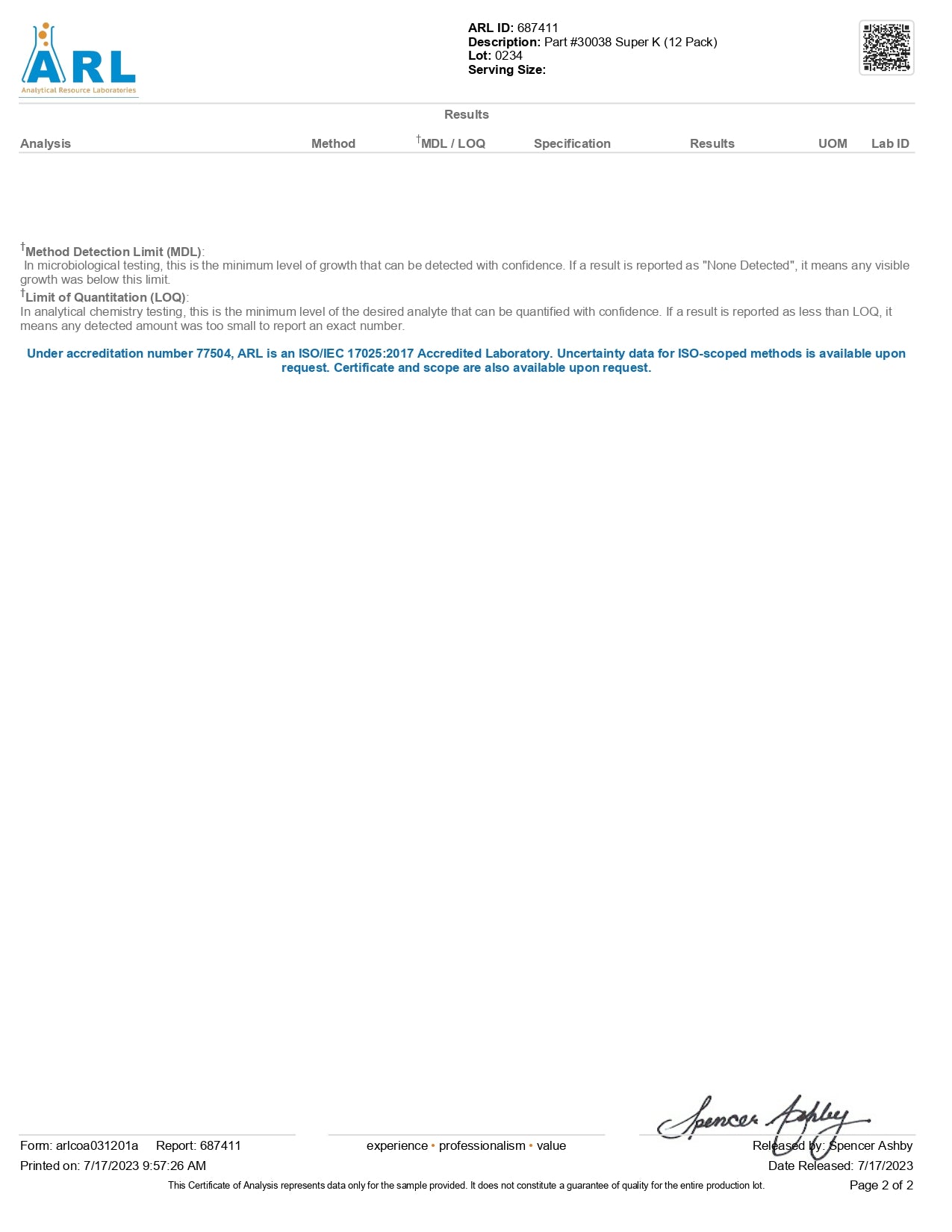 MIT45 Super K (Blue) - 30mL - Image 4