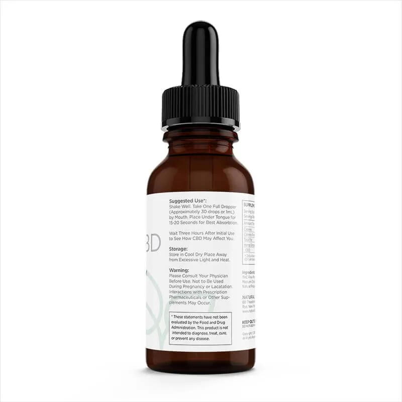 Natural Therapeutics - CBD Tincture - Relax - 1000mg - Image 2