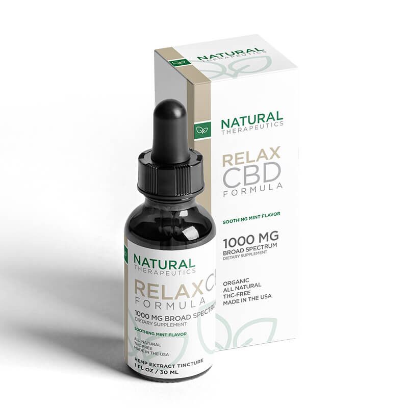 Natural Therapeutics - CBD Tincture - Relax - 1000mg - Image 5