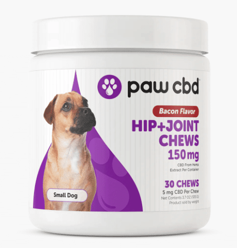PAW CBD – Hip & Joint Chews – CBD – Bacon Flavor - 150MG / 300mg / 600mg – 30 Count - Image 4