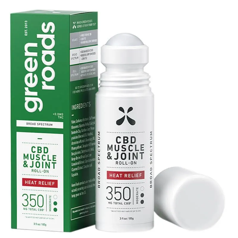 CBD Muscle & Joint Roll-On - Heat Relief - Green Roads - Image 2