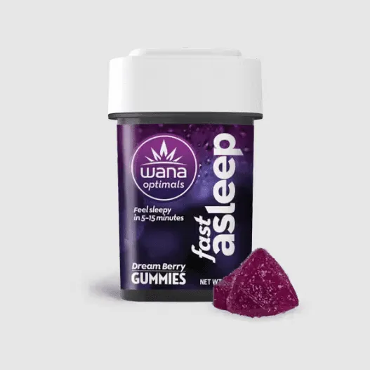 Wana Optimals Fast Asleep gummies