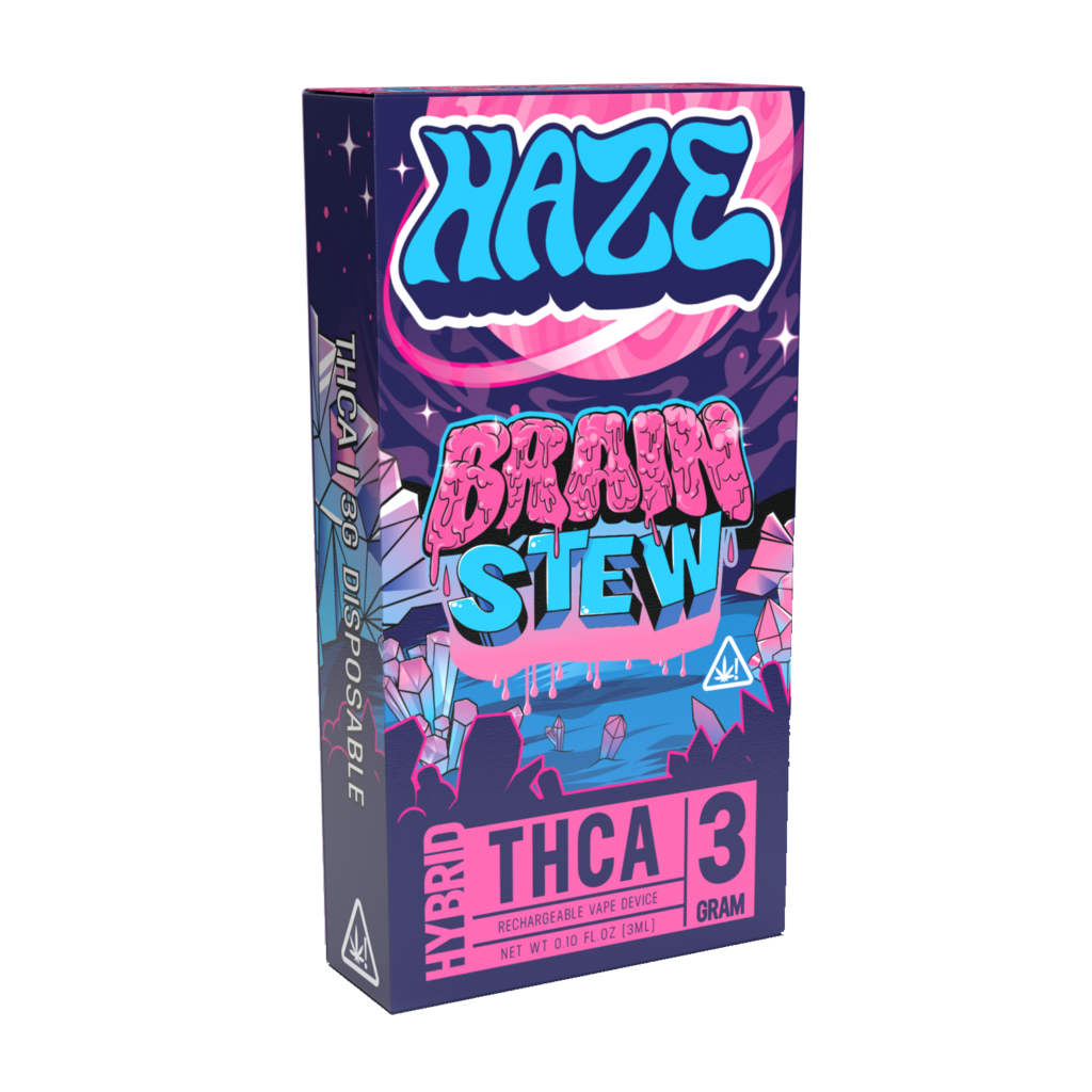Haze THCA Disposable 3G Vape Brain Stew