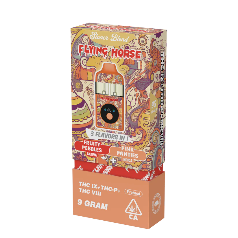 Flying Horse Stoner Blend 3-in-1 Disposable Vape - 9g - Image 3