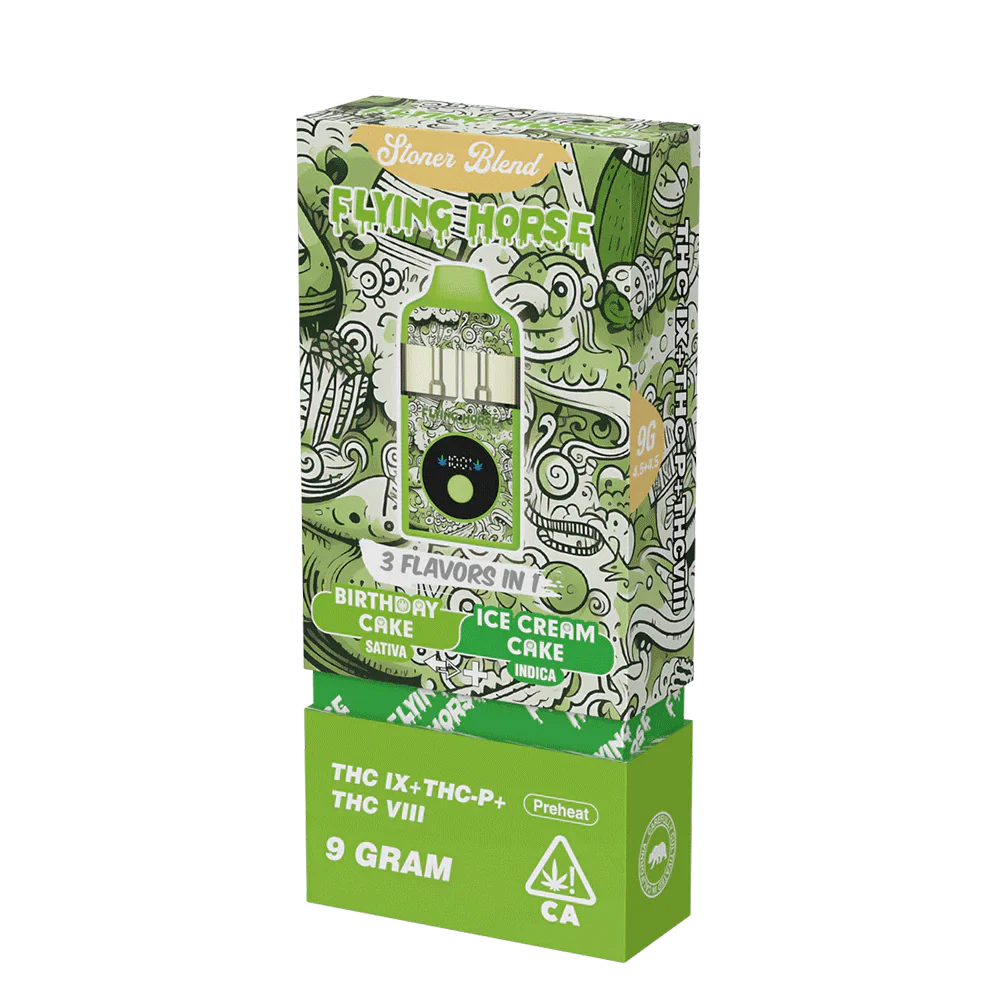 Flying Horse Stoner Blend 3-in-1 Disposable Vape - 9g - Image 7