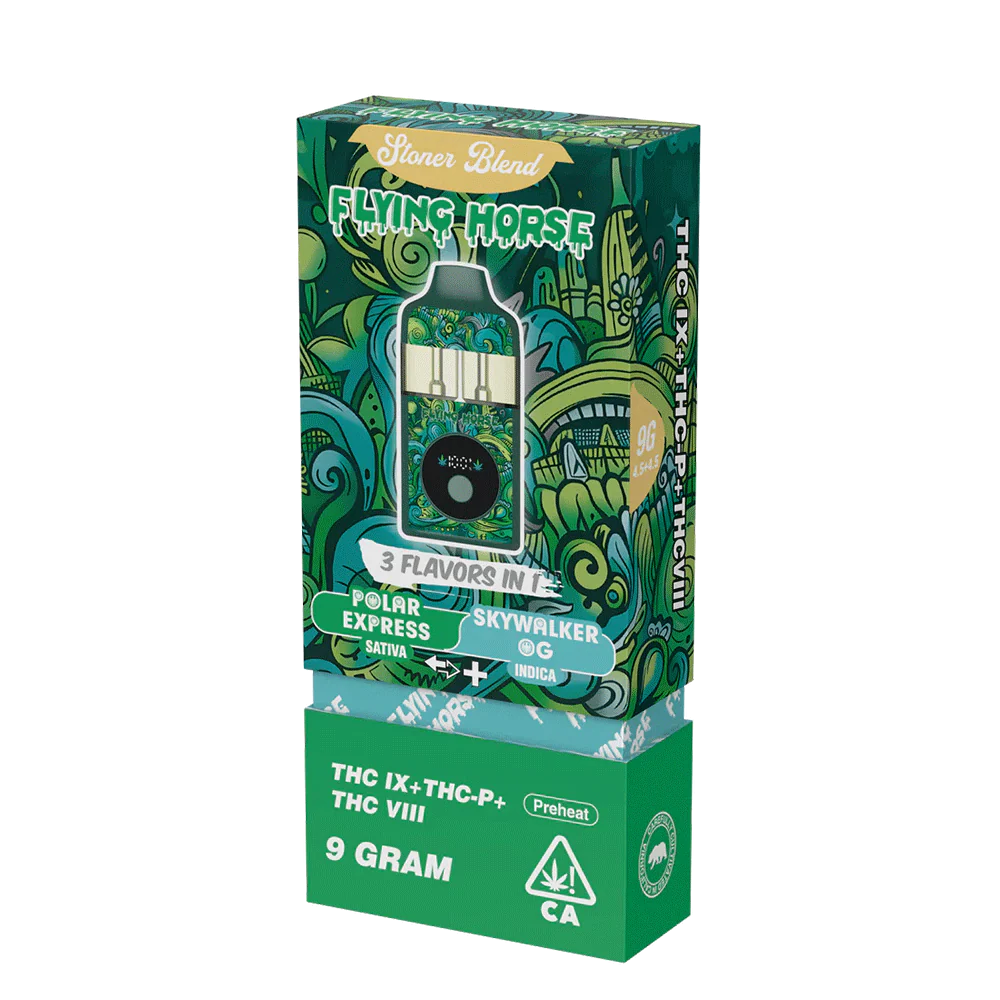 Flying Horse Stoner Blend 3-in-1 Disposable Vape - 9g - Image 5