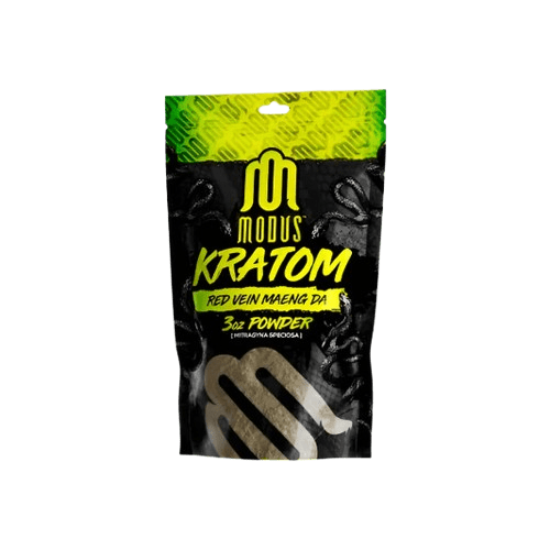 Modus Kratom Red Vein Maeng Da 3oz 85g - potent red strain for pain and sleep