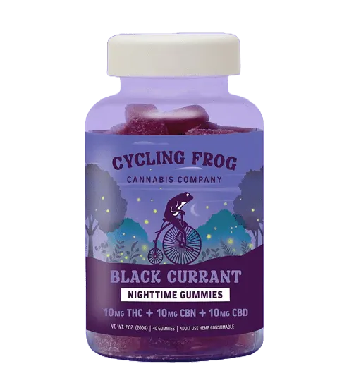 Cycling Frog Gummies Black Currant 40ct