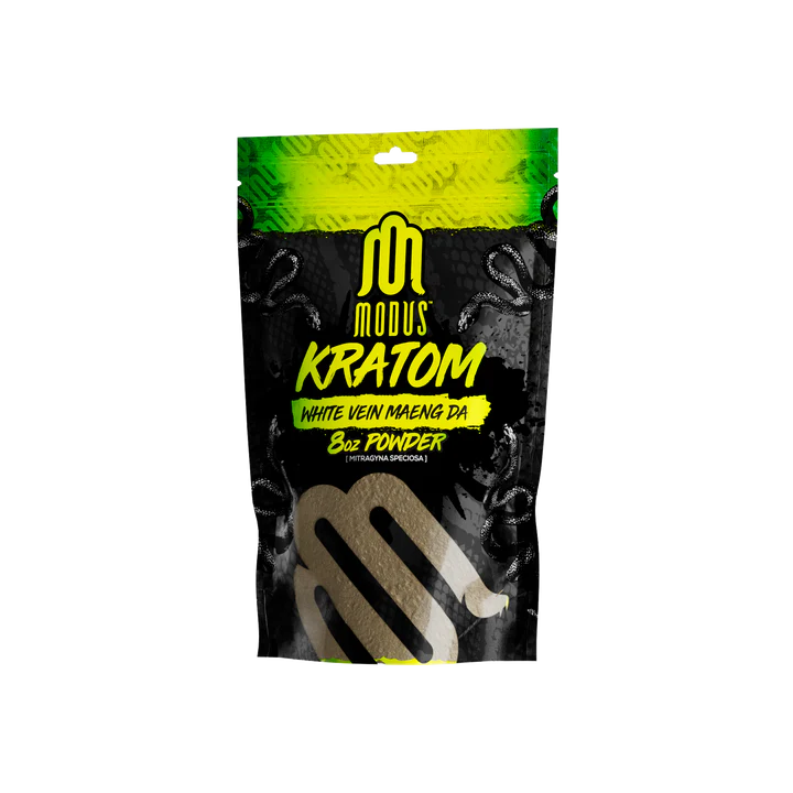 Modus Kratom Powder 8oz White Vein Maeng Da