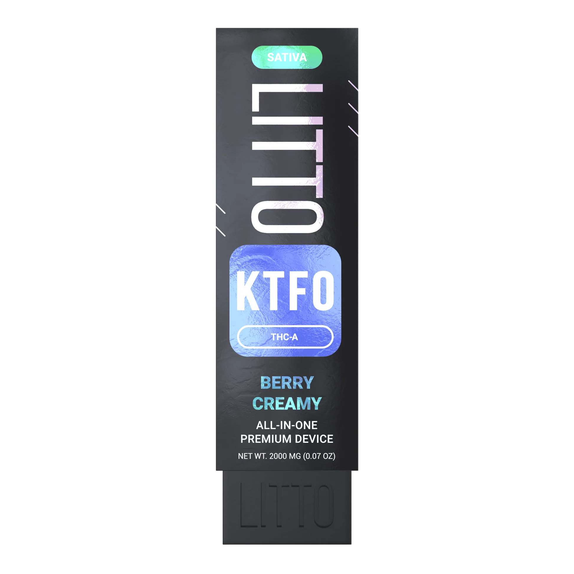 LITTO KTFO Blend Disposable 2G Berry Creamy Sativa