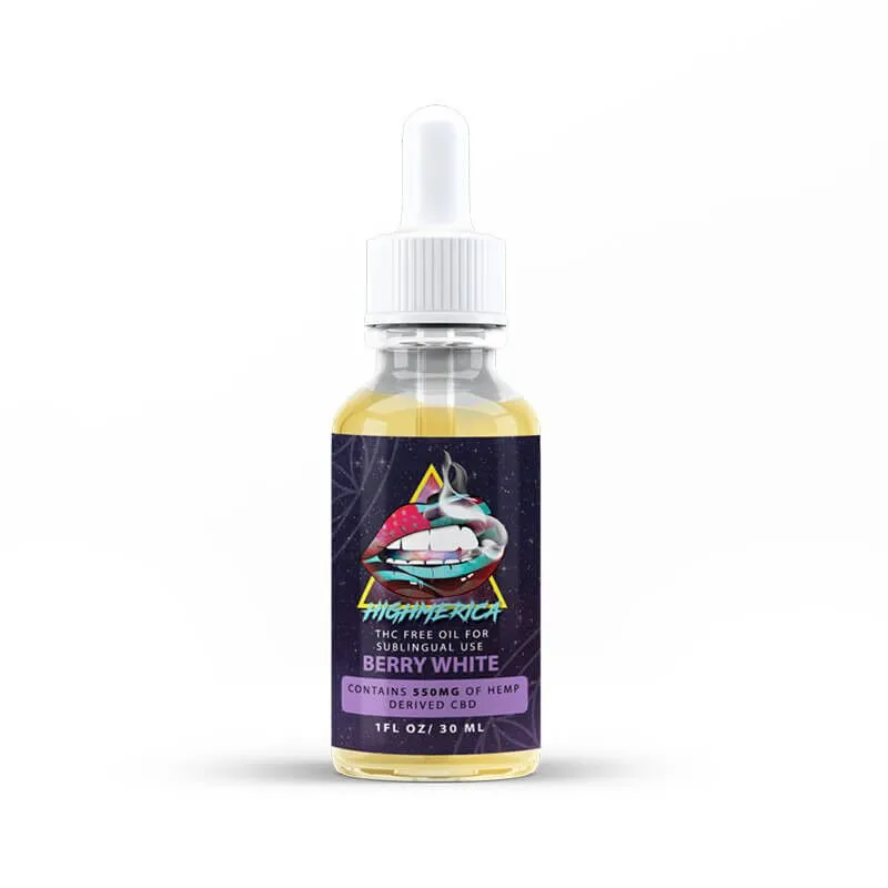 Highmerica - CBD Terpenes Oil - Berry White - 550mg