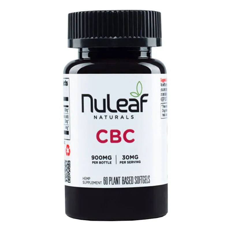 Full Spectrum CBC Capsules - NuLeaf Naturals