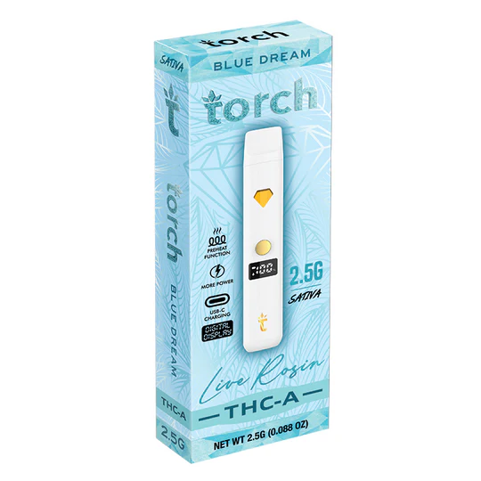 Torch THC-A Live Rosin Disposable | 2.5g - Image 4
