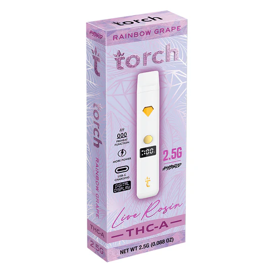 Torch THC-A Live Rosin Disposable | 2.5g - Image 15