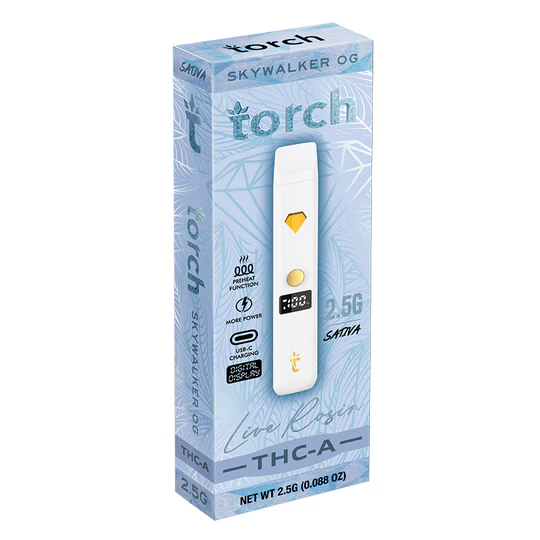 Torch THC-A Live Rosin Disposable | 2.5g - Image 6