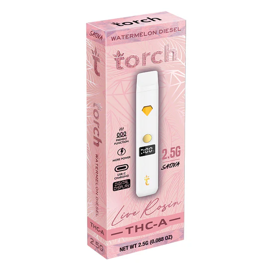 Torch THC-A Live Rosin Disposable | 2.5g - Image 3