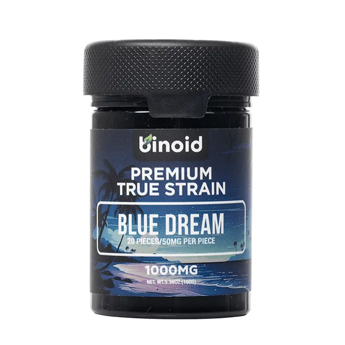 Binoid True Strain Gummies - 1000mg blue dream