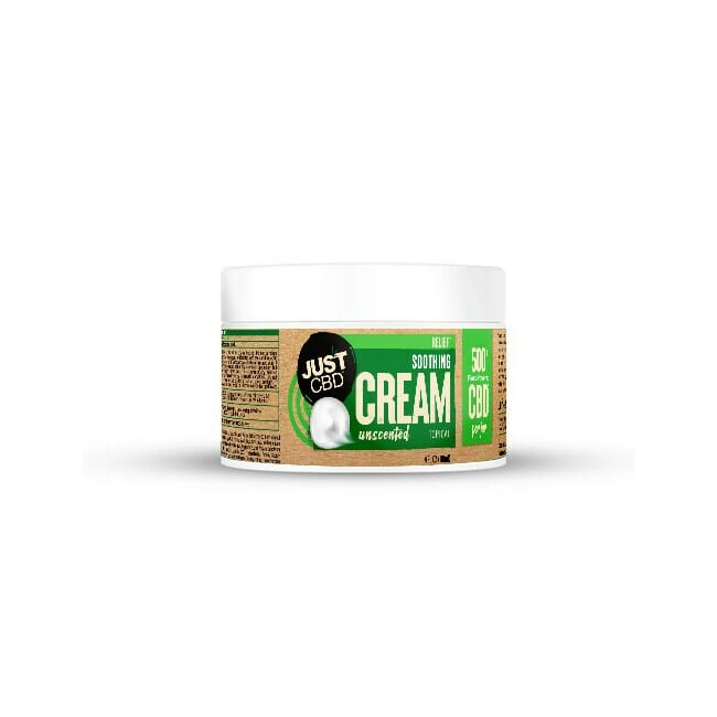 Just CBD CBD Relief Soothing Cream 500mg Original