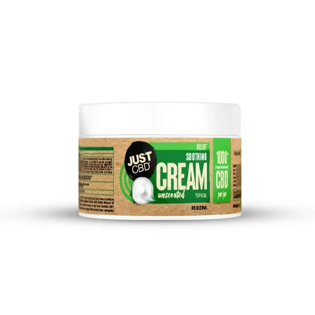 Just CBD CBD Relief Soothing Cream 1000mg Original 8oz