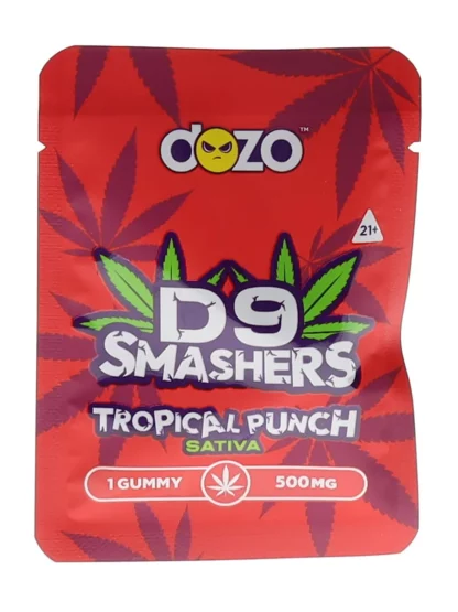 Delta 9 Smasher 500mg Gummies -1ct By Dozo