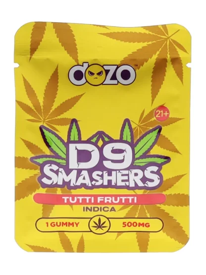 Delta 9 Smasher 500mg Gummies -1ct By Dozo