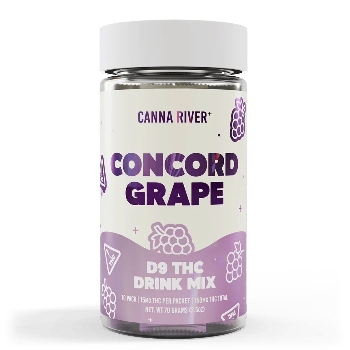 Canna River D9 Drink Mix Delta 9 THC Multiple Flavors Available 15MG | 10 Count - Image 3