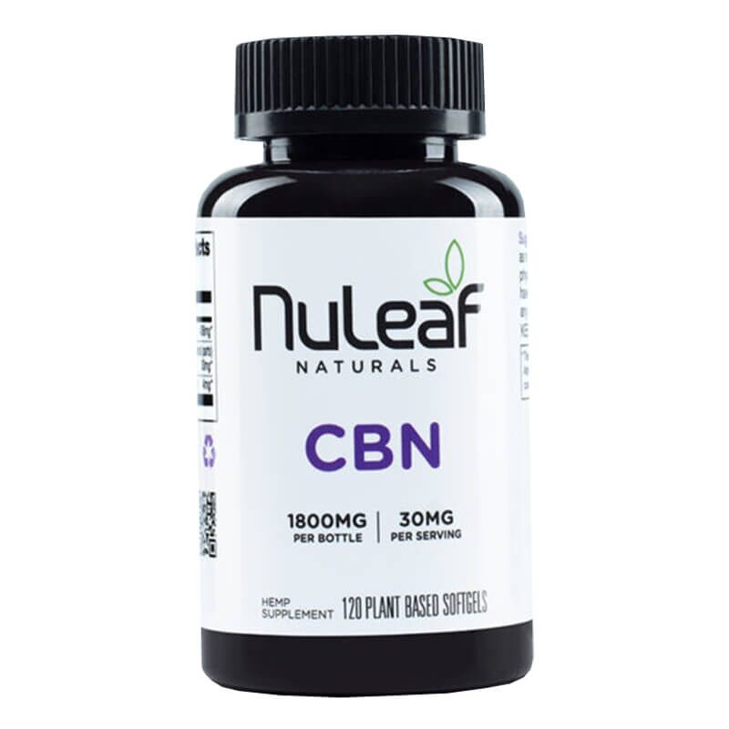 Full Spectrum CBN Capsules - NuLeaf Naturals - Image 2