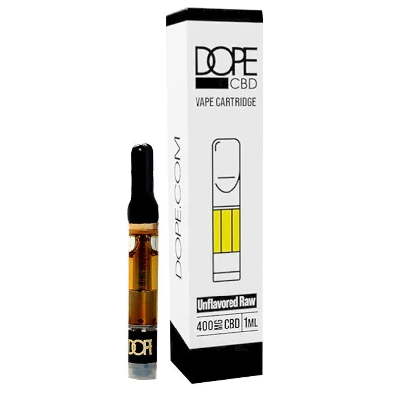 CBD Vape Cartridge - Unflavored - Dope CBD - Image 2