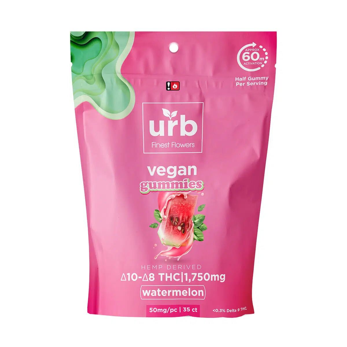 Urb D10/D8 THC Gummies 1,750MG - Image 8