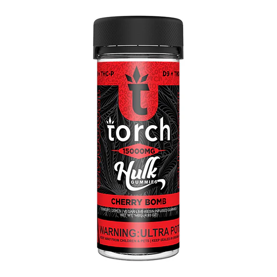 Torch Live Resin D9 + THCP Hulk Gummies 15000mg - Image 8